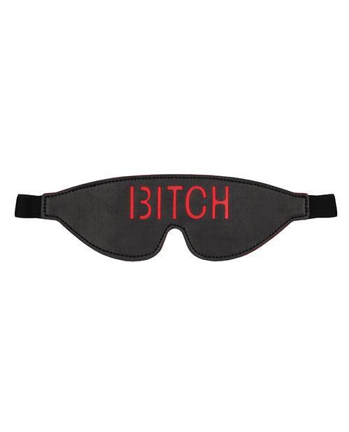 product image, Shots Ouch Bitch Blindfold - Black - SEXYEONE