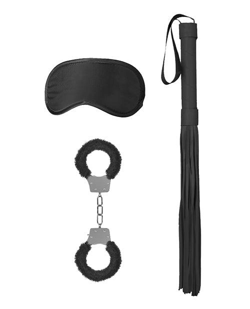 image of product,Shots Ouch Black & White Introductory Bondage Kit #1 - Black - SEXYEONE