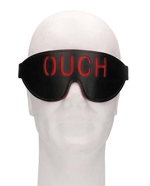 image of product,Shots Ouch Blindfold - Black - SEXYEONE