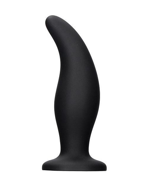 image of product,Shots Ouch Curve Butt Plug - Black - SEXYEONE