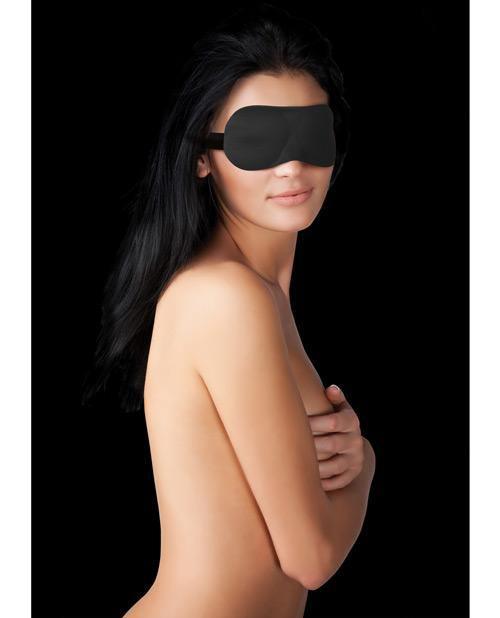 product image,Shots Ouch Curvy Eye Mask - Black - SEXYEONE