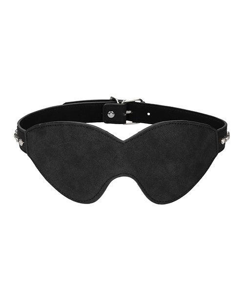 image of product,Shots Ouch Diamond Studded Eye Mask - Black - SEXYEONE