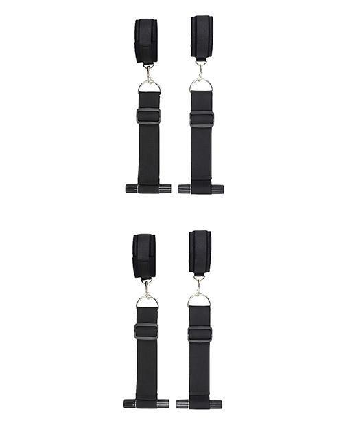 image of product,Shots Ouch Door Restraint Kit - Black - SEXYEONE
