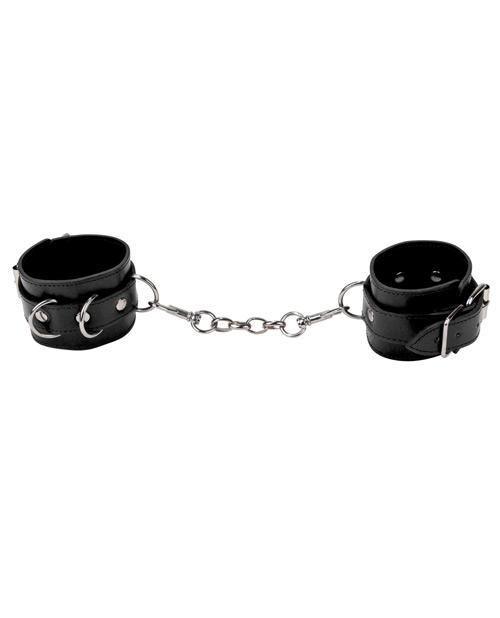 image of product,Shots Ouch Leather Cuffs - SEXYEONE