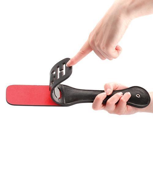 image of product,Shots Ouch Ouch Paddle - Black - SEXYEONE