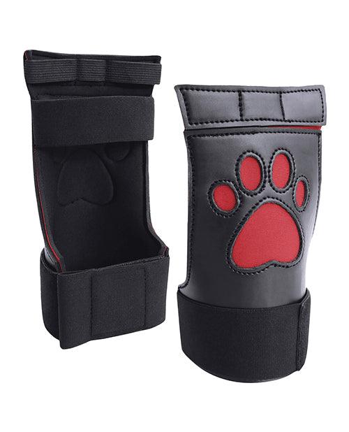 image of product,Shots Ouch Puppy Play Puppe Play Paw Cut-out Gloves - SEXYEONE