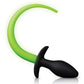Shots Ouch Puppy Tail Plug - Glow In The Dark - SEXYEONE