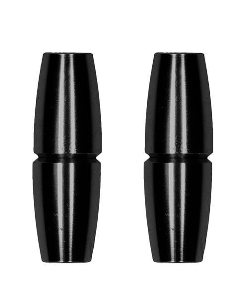 image of product,Shots Ouch Sensual Cylinder Magnetic Nipple Clamps - SEXYEONE