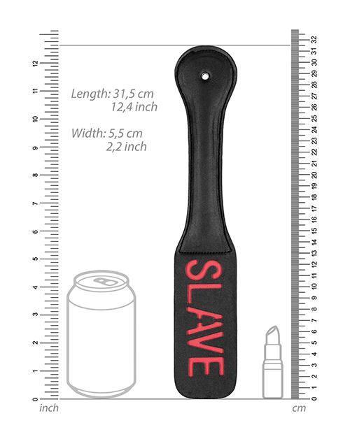 image of product,Shots Ouch Slave Paddle - Black - SEXYEONE