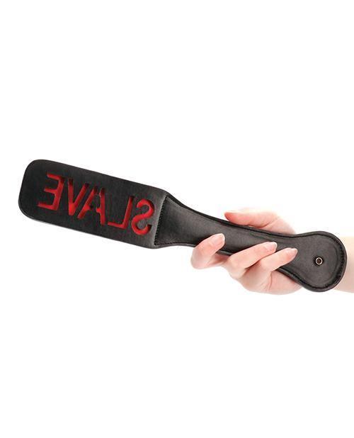 image of product,Shots Ouch Slave Paddle - Black - SEXYEONE