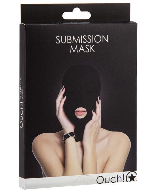 product image, Shots Ouch Submission Mask - Black - SEXYEONE
