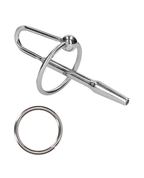 image of product,Shots Ouch Urethral Sounding Metal Plug - SEXYEONE