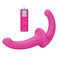 Shots Ouch Vibrating Silicone Strapless Strap On W/controller - SEXYEONE