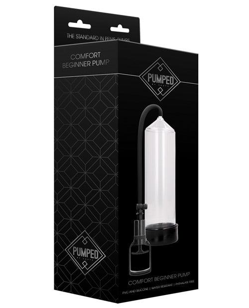 image of product,Shots Pumped Comfort Beginner Pump - Transparent - SEXYEONE