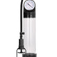 Shots Pumped Comfort Pump W-advanced Psi Gauge - Transparent - SEXYEONE