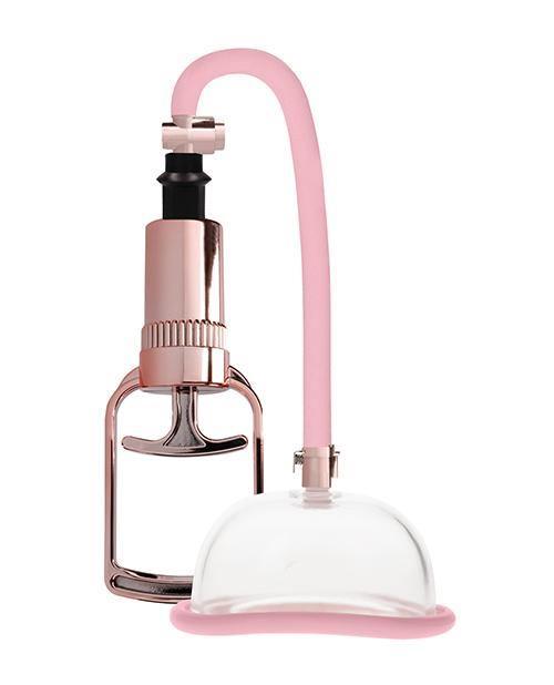 image of product,Shots Pumped Pussy Pump - Rose Gold - SEXYEONE