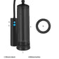 Shots Pumped Rechargeable Extreme Power Pump W-free Silicone Cock Ring - Black - SEXYEONE