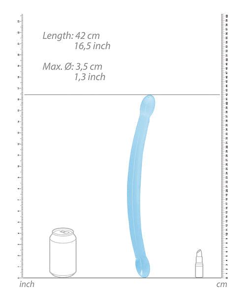 product image,Shots Realrock Crystal Clear 17" Double Dildo - SEXYEONE