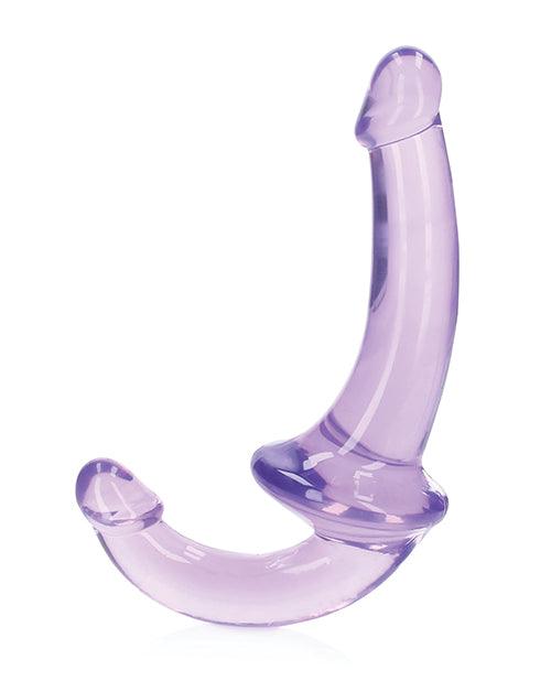 image of product,Shots Realrock Crystal Clear 6" Strapless Strap-on - SEXYEONE