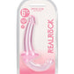 Shots Realrock Crystal Clear 6" Strapless Strap-on - SEXYEONE