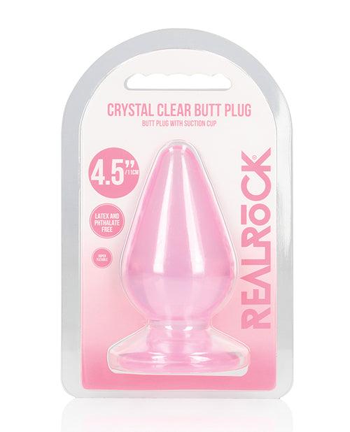 Shots Realrock Crystal Clear Anal Plug - SEXYEONE