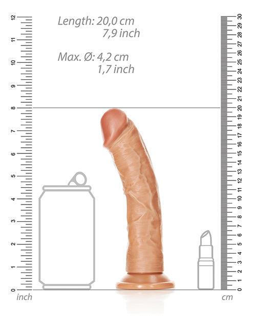 product image,Shots Realrock Realistic 7" Curved Dildo - SEXYEONE