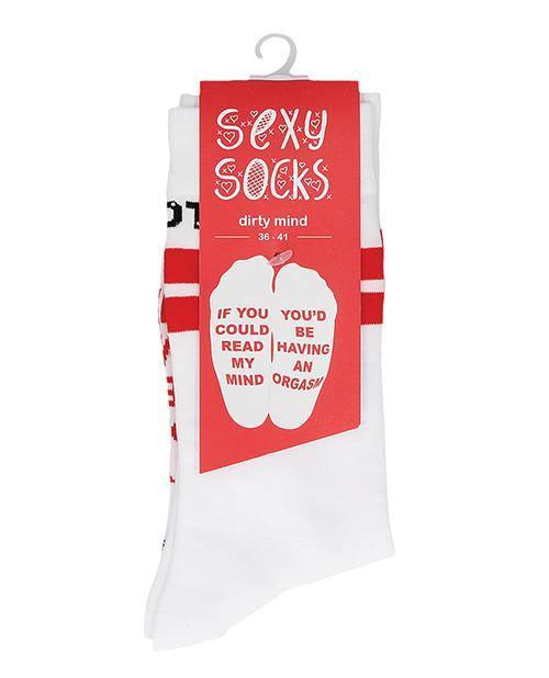 product image, Shots Sexy Socks Dirty Mind - Female - SEXYEONE
