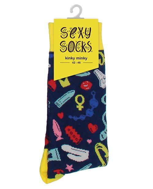image of product,Shots Sexy Socks Kinky Minky - Male - SEXYEONE
