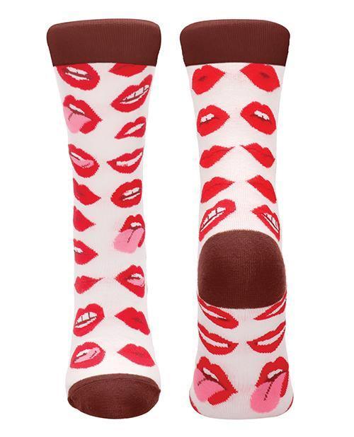 image of product,Shots Sexy Socks Lip Love - Female - SEXYEONE