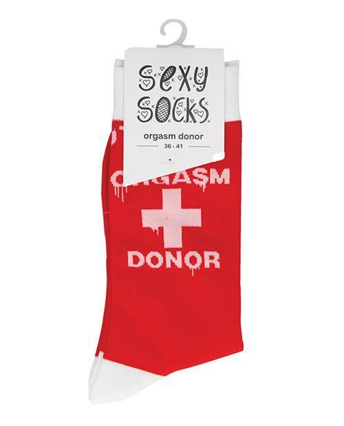 Shots Sexy Socks Orgasm Donor - Female
