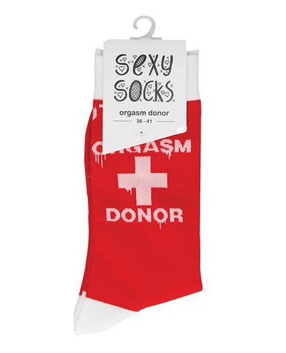 Shots Sexy Socks Orgasm Donor - Female - SEXYEONE