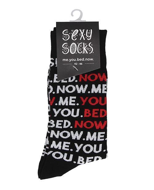 Shots Sexy Socks You, Me, Bed, Now  - Male - SEXYEONE