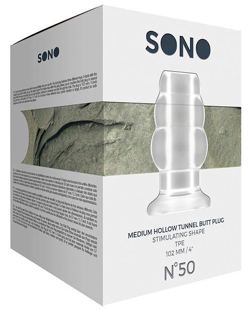 product image, Shots Sono Butt Plug - Medium Clear - SEXYEONE