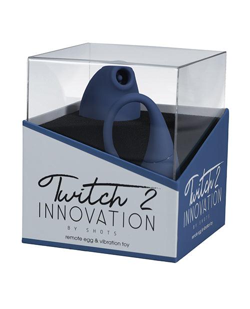 product image, Shots Twitch 2 Vibrator W/remote Control Vibrating Egg - SEXYEONE