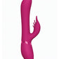 Shots Vive Chou G-spot Rabbit W-interchangeable Clitoral Attachments - Pink - SEXYEONE