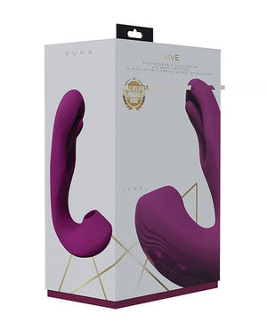 Shots Vive Yuna Dual Action Airwave Vibrator & G-spot Stimulator - SEXYEONE