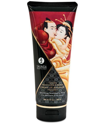 Shunga Kissable Massage Cream - 7 Oz - SEXYEONE