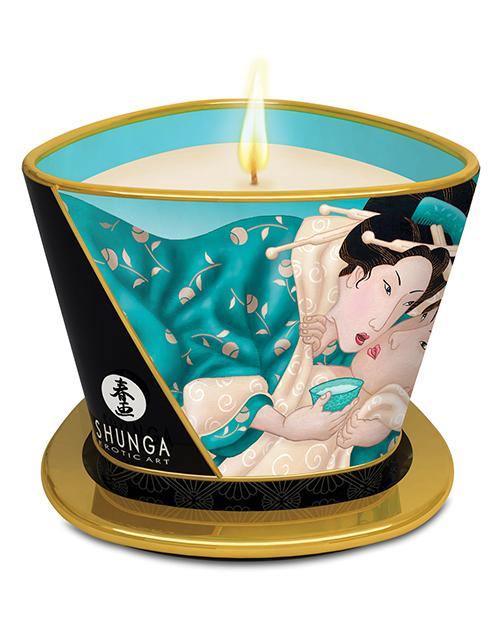product image, Shunga Massage Candle - 5.7 Oz Island Blossoms - SEXYEONE
