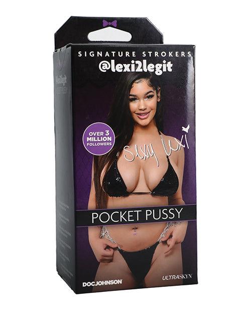 product image, Signature Strokers Girls Of Social Media Ultraskyn Pocket Pussy  - @lexi2legit - SEXYEONE