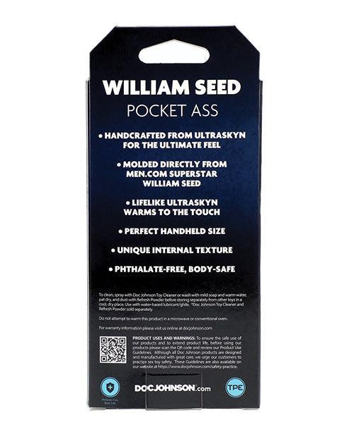 image of product,Signature Strokers Ultraskyn Pocket Ass - William Seed - SEXYEONE