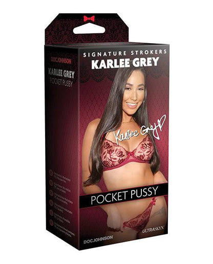 Signature Strokers Ultraskyn Pocket Pussy  - Karlee Grey - SEXYEONE