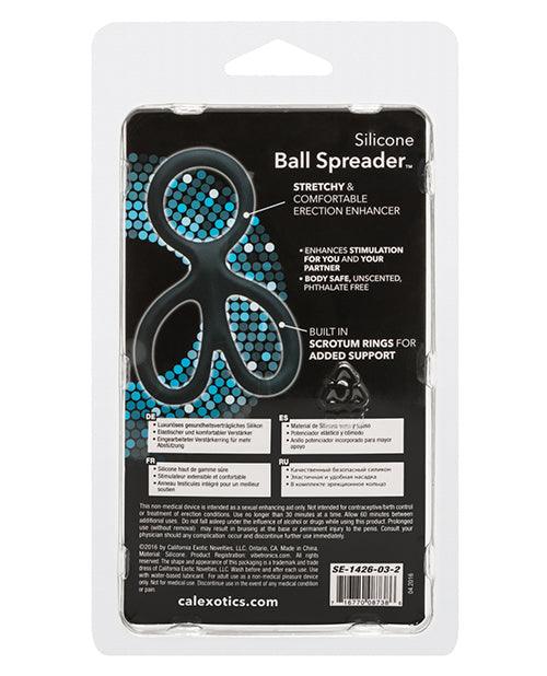 image of product,Silicone Ball Spreader - Black - SEXYEONE