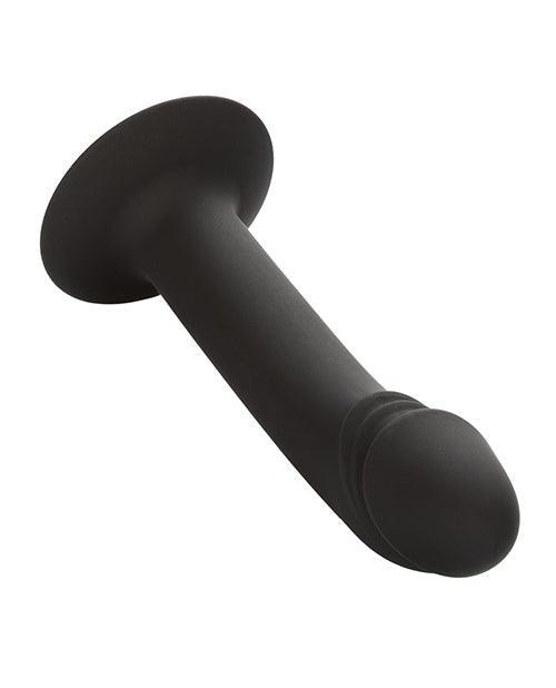 image of product,Silicone Curved Anal Stud - Black - SEXYEONE