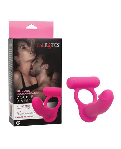 product image, Silicone Rechargeable Double Diver - Pink - SEXYEONE