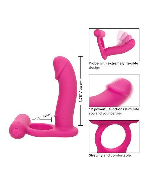 product image,Silicone Rechargeable Double Diver - Pink - SEXYEONE