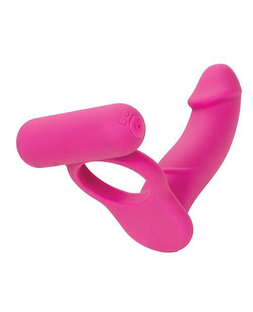 image of product,Silicone Rechargeable Double Diver - Pink - SEXYEONE