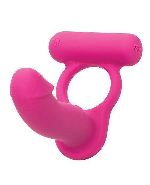 image of product,Silicone Rechargeable Double Diver - Pink - SEXYEONE