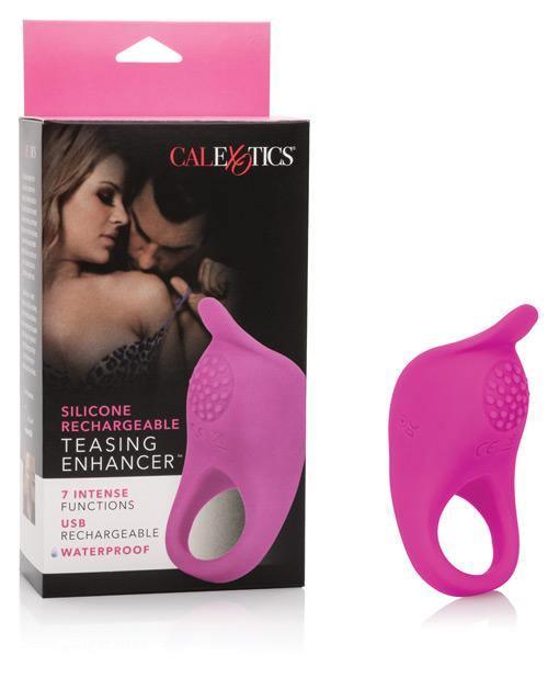 product image, Silicone Rechargeable Teasing Enhancer - Pink - SEXYEONE