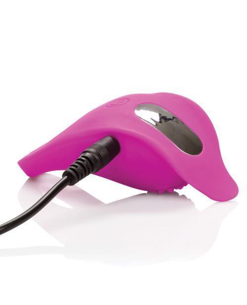 image of product,Silicone Rechargeable Teasing Enhancer - Pink - SEXYEONE