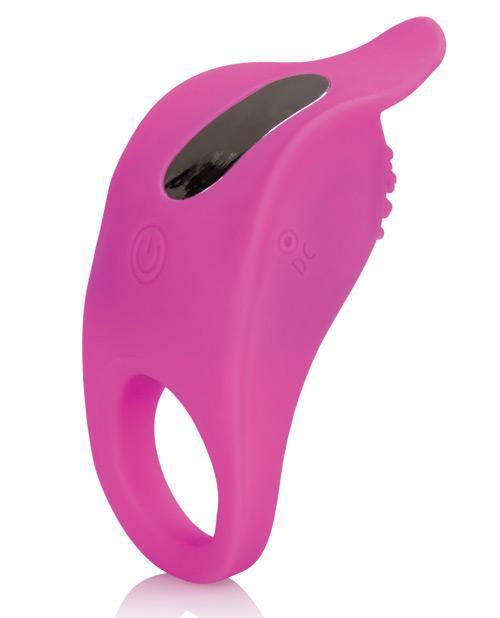 image of product,Silicone Rechargeable Teasing Enhancer - Pink - SEXYEONE